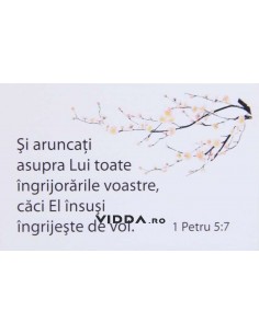 Si aruncati asupra Lui toate ingrijorarile voastre