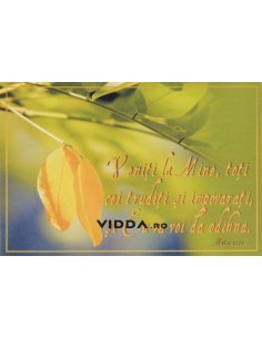 Veniti la Mine toti cei truditi