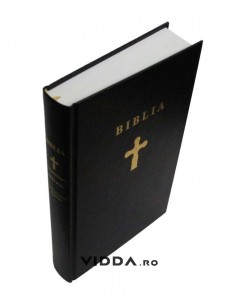 Biblia - Format mare - Neagra cu cruce - Cartonata 1 2