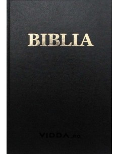 Biblia - Format mare - Neagra - Cartonata