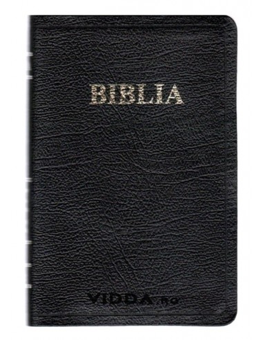 Biblia editie de lux - Format mic - Margini aurii - Index de cautare - In piele cu fermoar