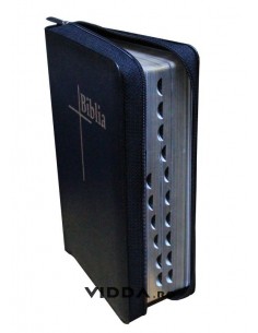 Biblia Thompson - Format mediu - Piele neagra cu fermoar - Index de cautare - Margini aurii 3