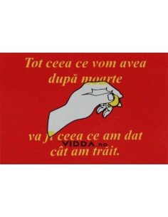 Tot ceea ce vom avea dupa moarte - Autocolant