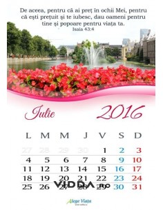 Calendar crestin 2016 - Iulie