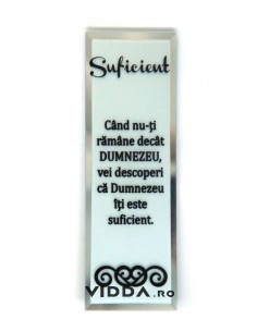 Oglinda Inscriptionata - Cand nu-ti ramane decat Dumnezeu