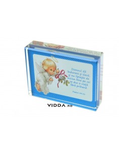 Ornament sticla - Domnul da indurare si slava