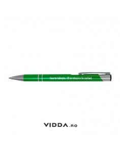 Isus te iubeste El se-ntoarce in curand - Pix metalic verde deschis