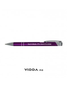 Isus te iubeste El se-ntoarce in curand - Pix metalic violet