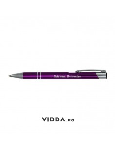 Nu te teme El este cu tine - Pix metalic violet