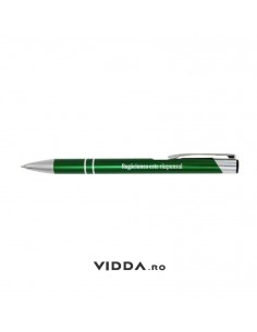 Rugaciunea este raspunsul - Pix metalic verde