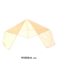 Esarfa tulle galben