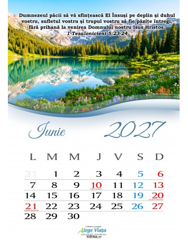 Calendar crestin 2027